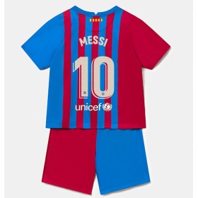 Maillot/Tenue FC Barcelone Lionel Messi 10 Enfant Domicile 2021/22